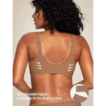 Vertvie Comfort Bra No Underwire Push Up Wireless Support