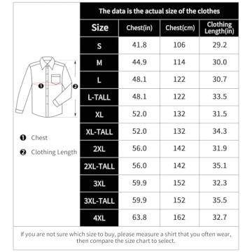 Dubinik® Men's Flannel Shirt - Casual 100% Cotton