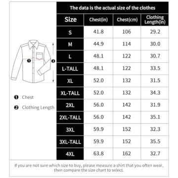 Dubinik® Men's Flannel Shirt - Casual 100% Cotton