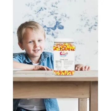 Sarah's Candy Corn 3-lbs Jar for All Ages Sweet Treats