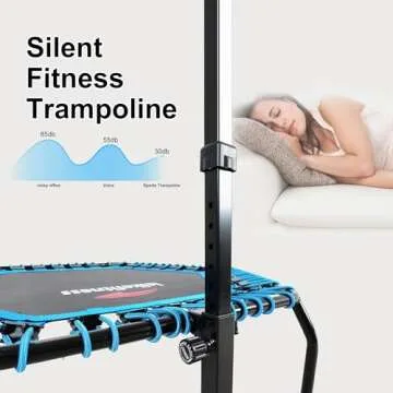 Professional 50" Fitness Trampoline for Fun Workouts