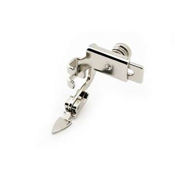 Adjustable Hinged Low Shank Zipper/Cording Foot #55510 for Sewing Machine