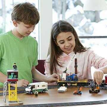 LEGO City Cargo Train Building Set for Kids