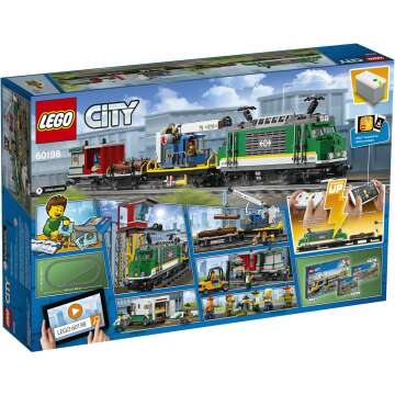 LEGO City Cargo Train Building Set for Kids