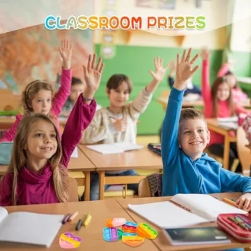 Mini Heart Pop Fidget Keychain | Fun Valentine's Day Gifts for Kids