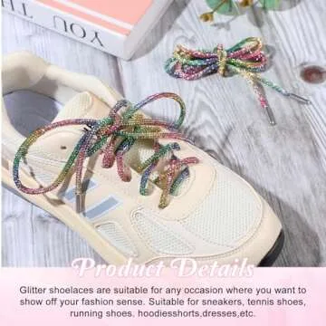 Dazzling Rhinestone Glitter Shoe Laces for All Occasions