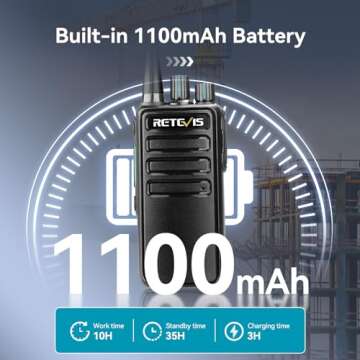 Retevis RB29 Walkie Talkies | Rugged & Waterproof, Long Range