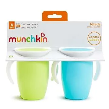 Munchkin Miracle 360 Trainer Cup & Snack Catcher Set