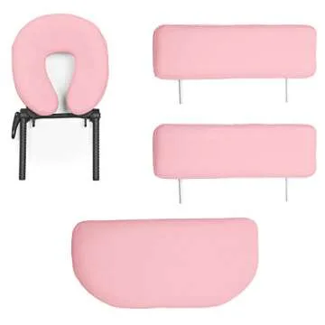 Saloniture Professional Portable Massage Table - Pink
