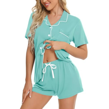Comfortable SWOMOG Women’s Pajama Set for Modern Moms
