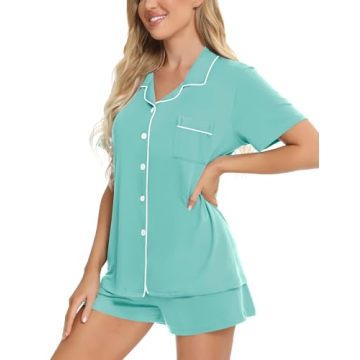 Comfortable SWOMOG Women’s Pajama Set for Modern Moms