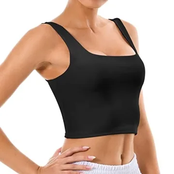 Stylish Colorfulkoala Women's Square Neck Tank Tops