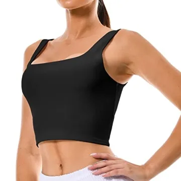 Stylish Colorfulkoala Women's Square Neck Tank Tops