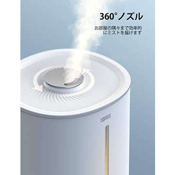 TOPPIN Top Fill Humidifier Essential Oils Night Light