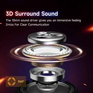 V1 Gaming Earbuds with Low Latency and 3D Sound