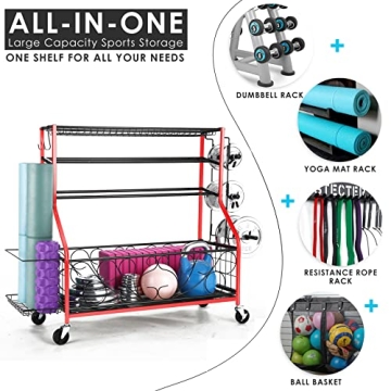 OppsDecor Dumbbell Rack - 500LBS Home Gym Storage Solution