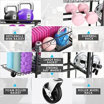 OppsDecor Dumbbell Rack - 500LBS Home Gym Storage Solution