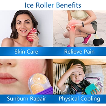 PASNOWFU Ice Cube Face Roller for Rejuvenated Skin
