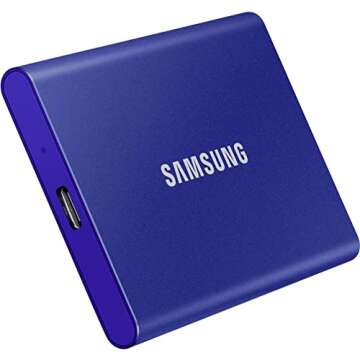 Samsung T7 Portable SSD - 1 TB High-Speed External Storage