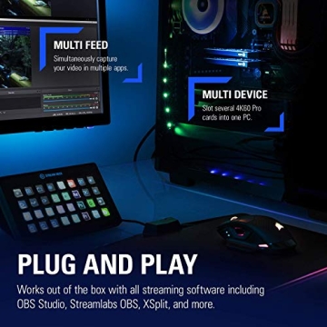 Elgato 4K60 Pro MK.2 Capture Card for Seamless Streaming