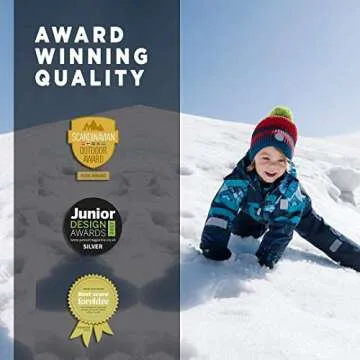 Reima Kids' Lappi Winter One-Piece Overall Snowsuit Insulated Outerwear 510360F9996098, Black, 3T