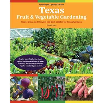 Texas Fruit & Vegetable Gardening, 2nd Edition: Plant, Grow, and Harvest the Best Edibles for Texas ...