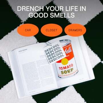 DedCool Air Freshener (Madonna Lilly) For Cars, Closets + Drawers, Hanging Air Fresheners, Odor Elim...