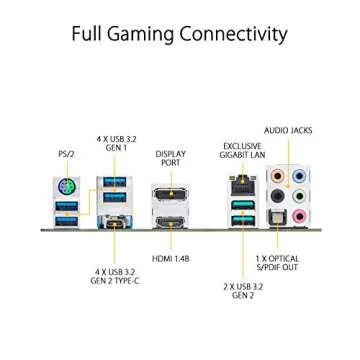 ASUS Tuf Plus Gaming AM4 AMD X570 ATX DDR4-SDRAM Motherboard