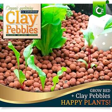 XL Expanded Clay Pebbles for Orchids & Hydroponics