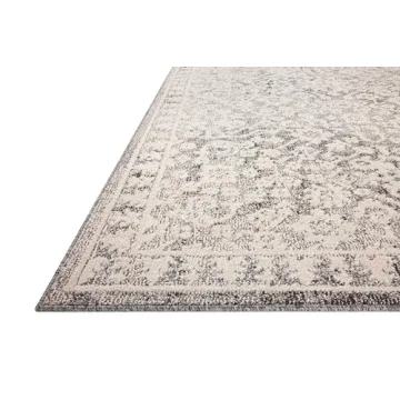 Loloi Magnolia Home by Joanna Gaines Area Rug in Grey/Ivory
