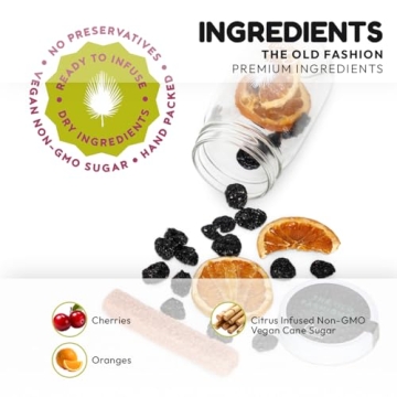 Old Fashioned Cocktail Kit | Craft Premium Mix for Cocktails