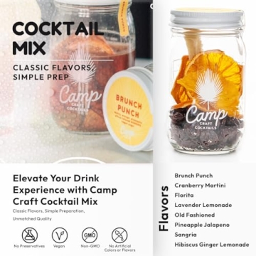 Old Fashioned Cocktail Kit | Craft Premium Mix for Cocktails