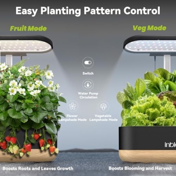 inBloom Hydroponics System - Indoor Garden with LEDs