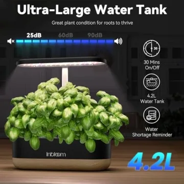 inBloom Hydroponics System - Indoor Garden with LEDs