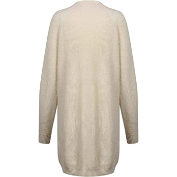 Huntarry Turtleneck Oversized Sweaters Dress for Women