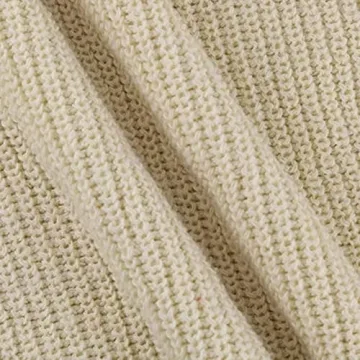 Huntarry Turtleneck Oversized Sweaters Dress for Women