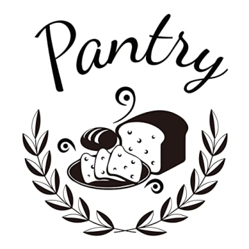 Stylish Pantry Wall Decals for Kitchen Decor