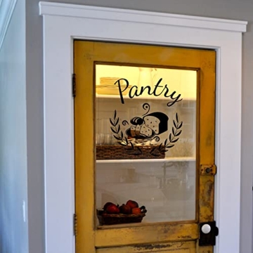 Stylish Pantry Wall Decals for Kitchen Decor