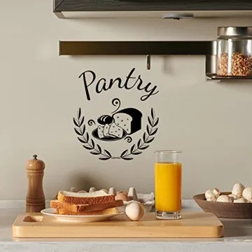 Stylish Pantry Wall Decals for Kitchen Decor