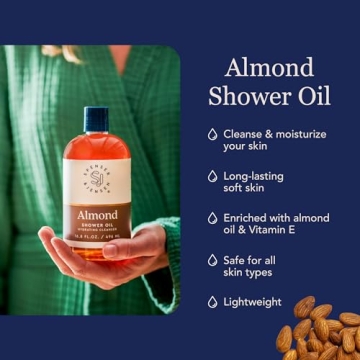 Hydrating Almond Shower Oil by Spenser & Jensen - 16.8 Oz