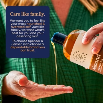 Hydrating Almond Shower Oil by Spenser & Jensen - 16.8 Oz