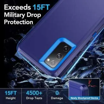 Aimoll-88 Galaxy S20 FE 5G Case with Screen Protector Heavy Duty Cover for Samsung S20 FE 5G Case Belt Clip Hybrid Shockproof Drop Protection Holster for Samsung Galaxy S20 FE 5G 6.5 inch