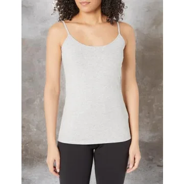 Amazon Essentials Women's Slim-Fit Camisole 4 Pack in Classic Colors