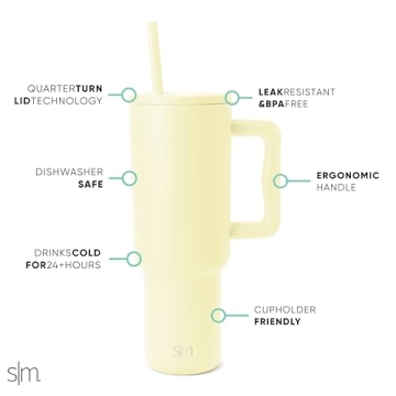 Simple Modern 40 oz Tumbler - Best Insulated Travel Mug