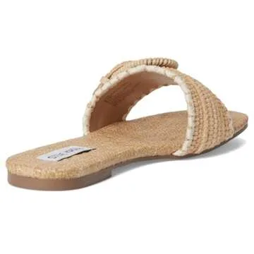 Steve Madden Merla Sandal - Stylish Natural Raffia Footwear