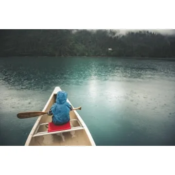 OAKI Tough and Durable Toddler Rain Suit - Celestial Blue