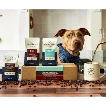 Grounds & Hounds Coffee Starter Kit - 3 Organic Blends