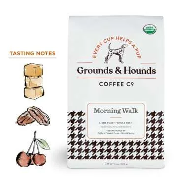 Grounds & Hounds Coffee Starter Kit - 3 Organic Blends