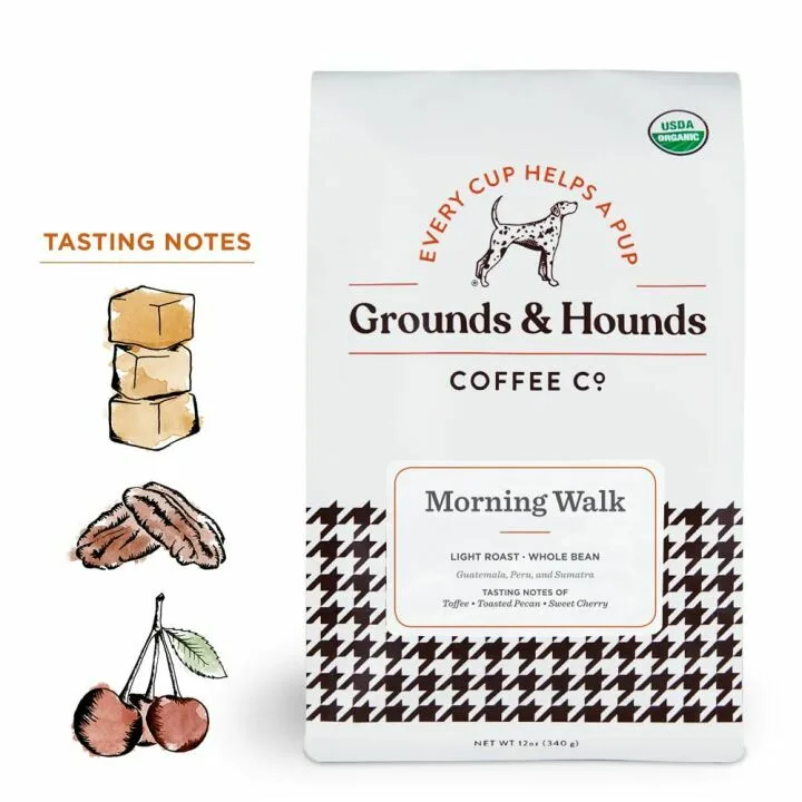 Grounds & Hounds Coffee Starter Kit - 3 Organic Blends