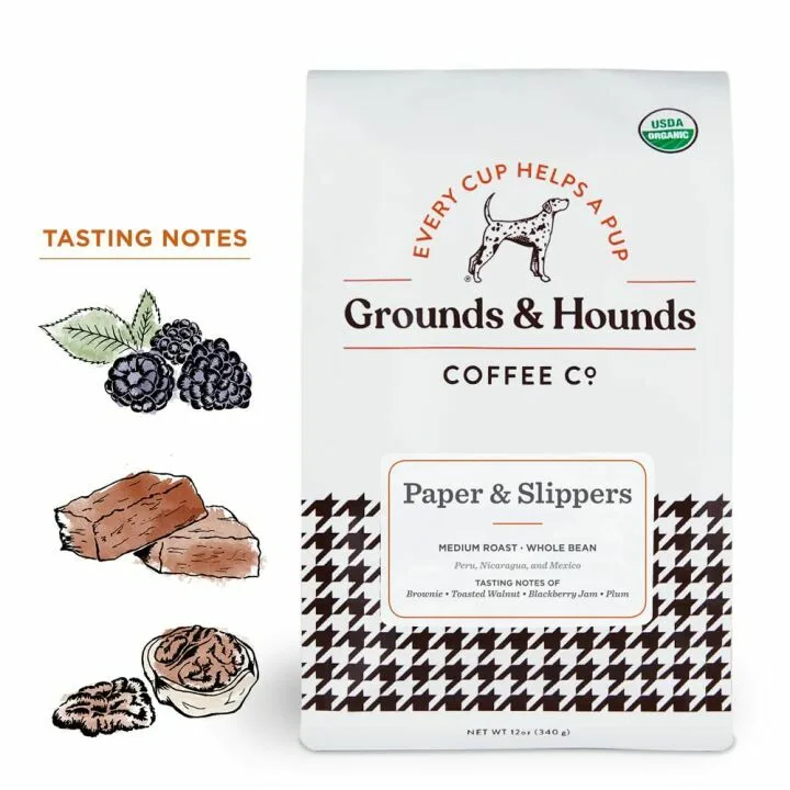 Grounds & Hounds Coffee Starter Kit - 3 Organic Blends